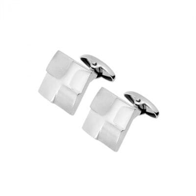 Cufflinks Stainless Steel Squares