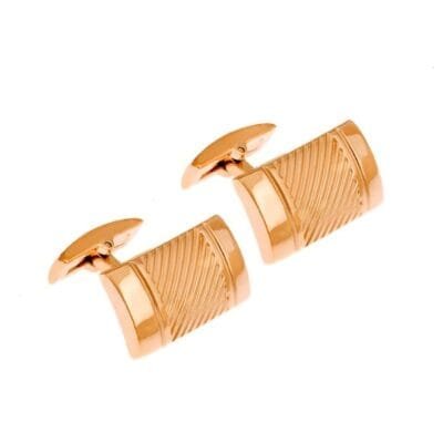 Cufflinks Stainless Steel Cufflinks Gold simple