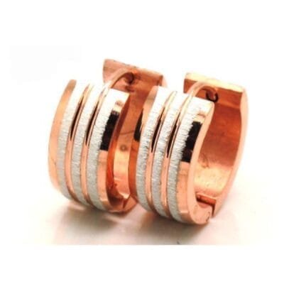 Σκουλαρίκια Stainless Steel κρίκοι μικροί