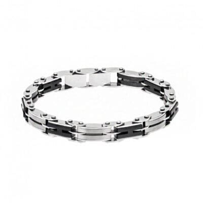 Men's Steel Bracelet Double Face