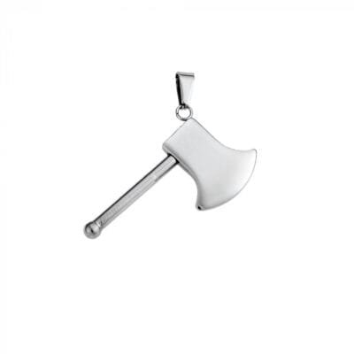 Stainless Steel Motif with Axe