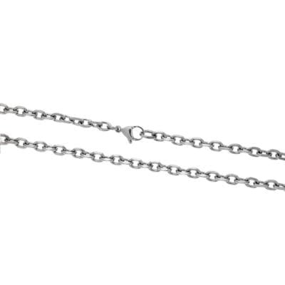 Stainless Steel Necklace Grommet necklace 80cm