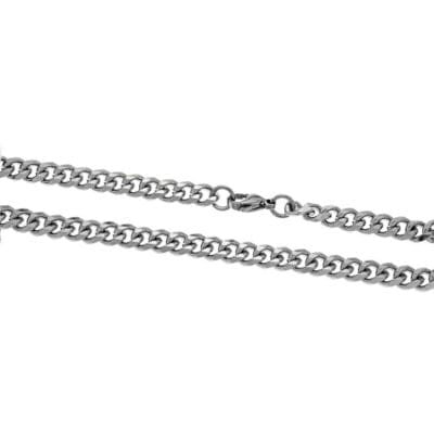 Stainless Steel Necklace Stainless Steel Rim 70 cm