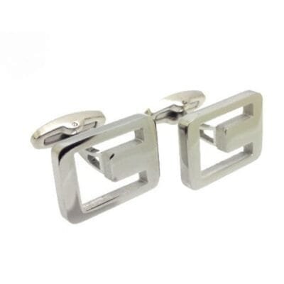 Stainless Steel cufflinks with design