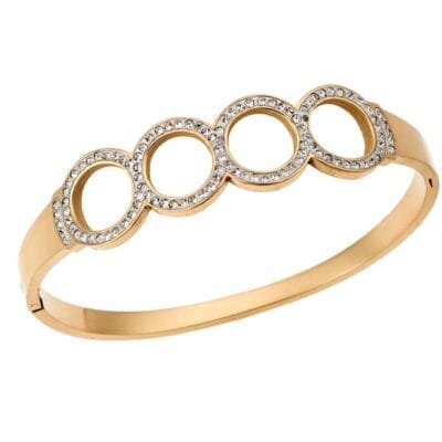 Stainless Steel bracelet with circles