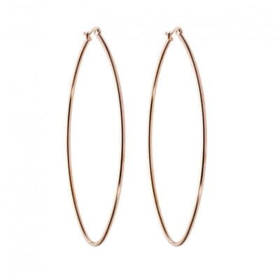 Σκουλαρίκια Stainless Steel κρίκοι μεγάλοι