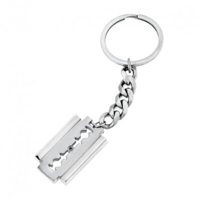 Μπρελόκ Stainless Steel με κυρτή λεπίδα