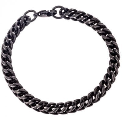 Βραχιόλι Stainless Steel με χοντρή πλέξη