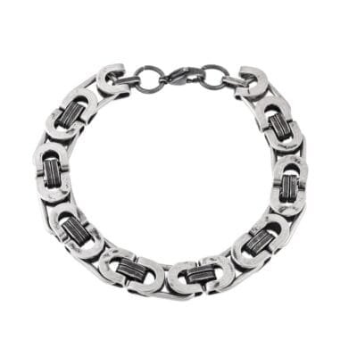 Men's Gun Bracelet Metal Stainless Steel