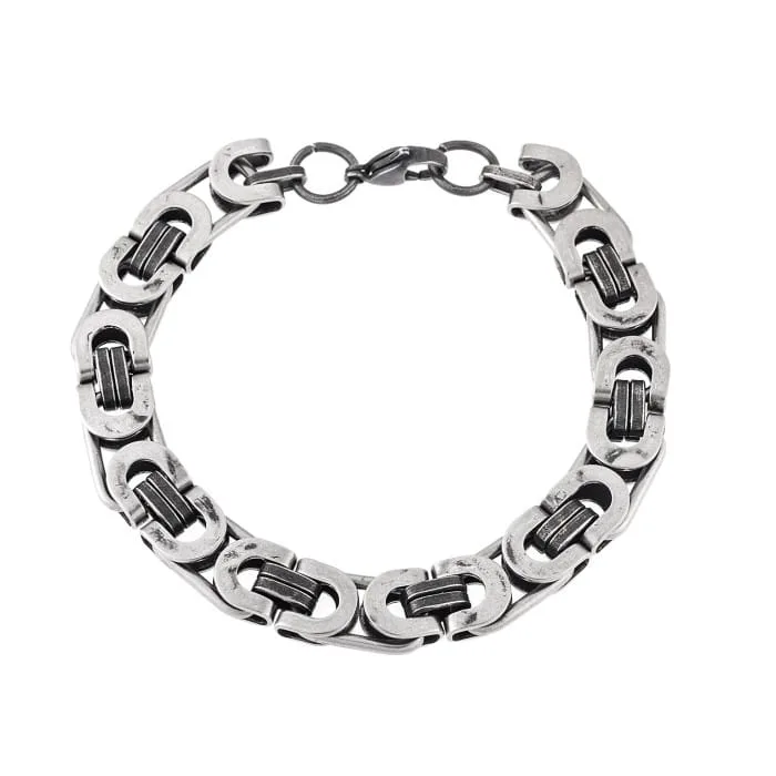 Men's Gun Bracelet Metal Stainless Steel