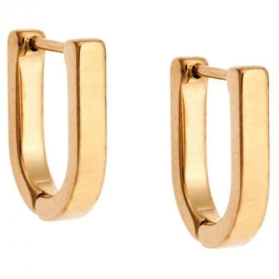 Σκουλαρίκια Stainless Steel Κρίκοι σε σχήμα U