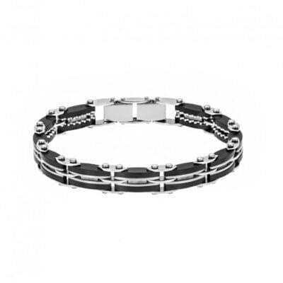 Men's Steel Bracelet Double Face