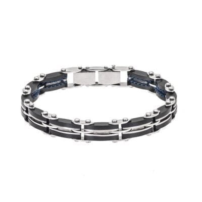 Men's Steel Bracelet Double Face