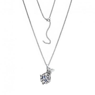 Κολιέ Ασήμι 925° Μενταγιόν Εγκυμοσύνης Babybell Ρόδι