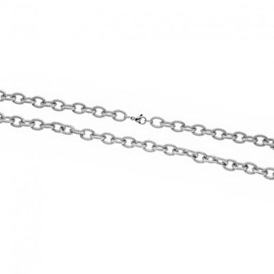 Stainless Steel grommet thin chain 55cm
