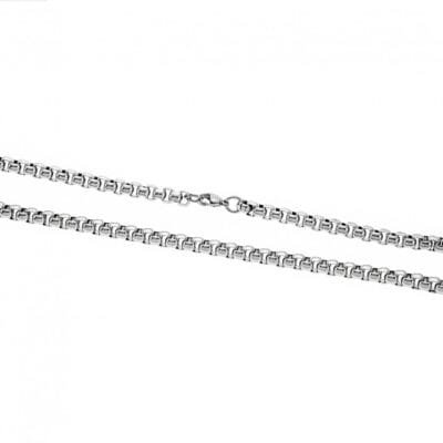 Stainless Steel grommet with bone weave 55cm