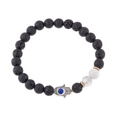 Βραχιόλι Λάστιχο με πέτρες απόΛάβα Αουλίτη