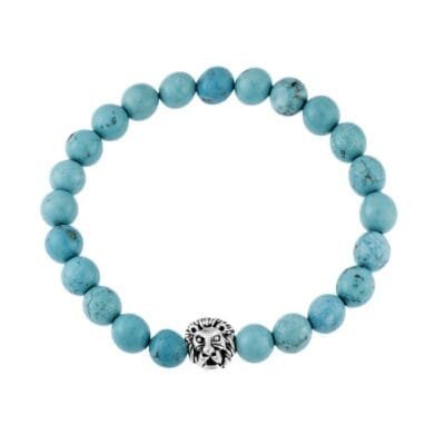 Βραχιόλι Λάστιχο με πέτρες από Τιρκουάζ