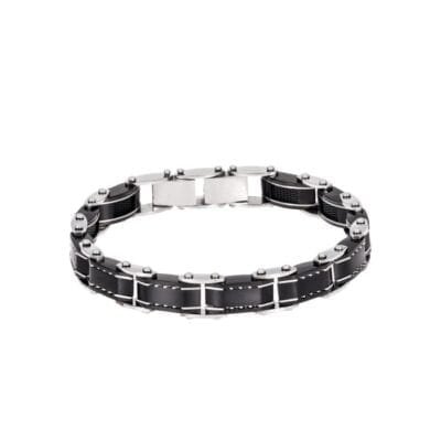 Men's Steel Bracelet Double Face