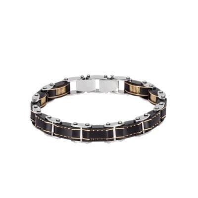Men's Steel Bracelet Double Face