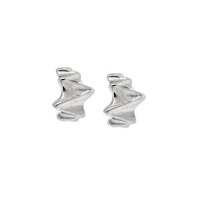 Stainless Steel earrings forged