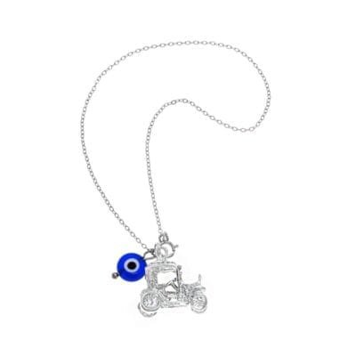 Car Charm Silver 925° carriage and peephole