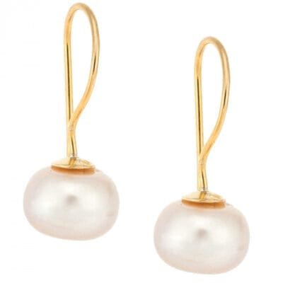 Earrings Silver 925 Gold Pink