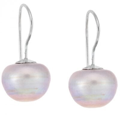 Earrings Silver 925 Grey