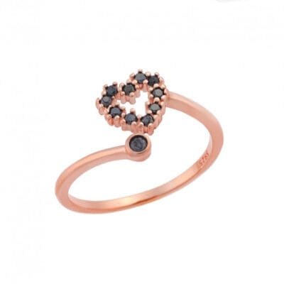 Chevalier Silver 925° Ring with heart