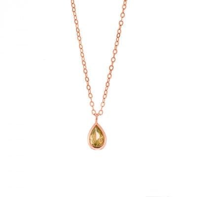 Pendant Silver 925 Rose Gold Plated