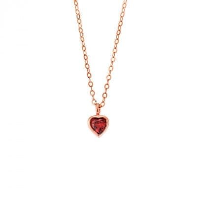 Pendant Silver 925 Rose Gold Plated