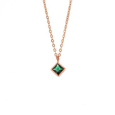 Pendant Silver 925 Rose Gold Plated