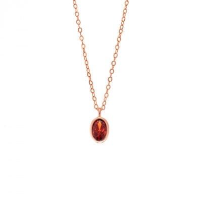 Pendant Silver 925 Rose Gold Plated