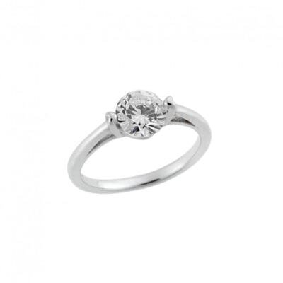 Silver ring 925° Mono ring