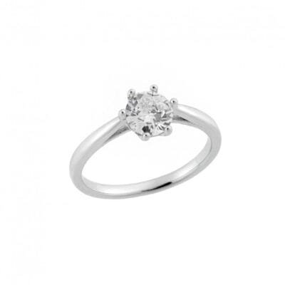 Silver ring 925° Mono ring