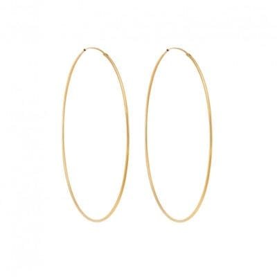 Σκουλαρίκια Ασήμι 925° Κρίκοι  μεγάλοι