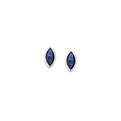 Silver leaf earrings 925