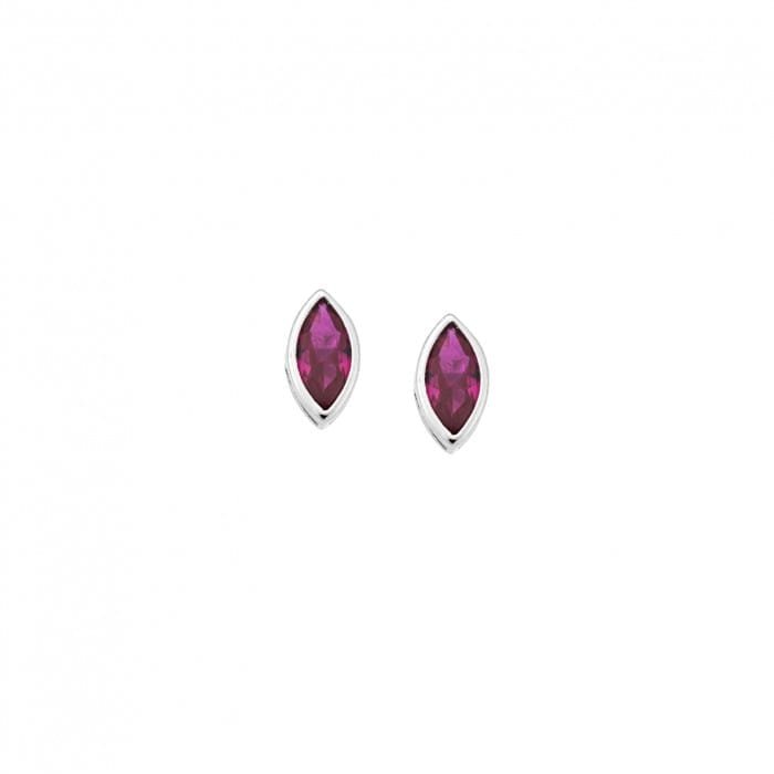 Silver leaf earrings 925