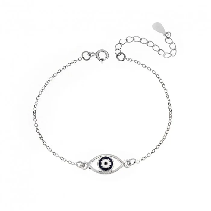 Bracelet Silver 925° peephole with enamel