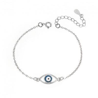 Bracelet Silver 925° peephole with enamel