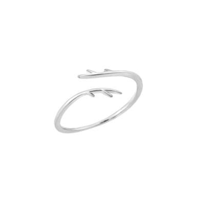 Ring Silver 925° thin wrap around