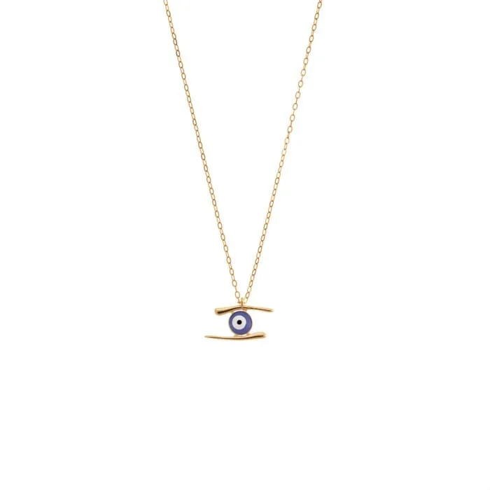 Pendant Silver 925° Peephole Necklace