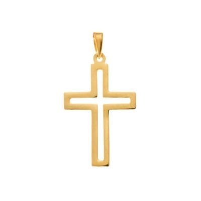 Μοτίφ   Ασήμι 925° Σταυρός διπλής όψης