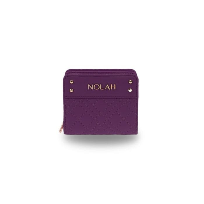 Wallet Nolah Quilted in purple color