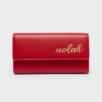 Πορτοφόλι Nolah Φάκελος με logo σε κόκκινο χρώμα