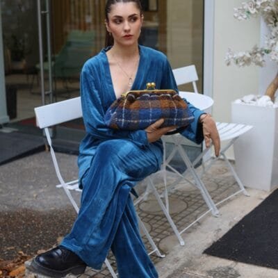 Set of Robe Pants Loungwear