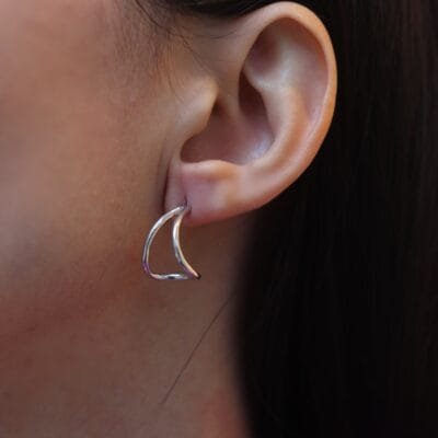 Σκουλαρίκια Ασήμι 925° Κρικάκια ανοιχτά