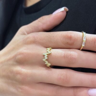 Δαχτυλίδι Ασήμι 925° heartbeat