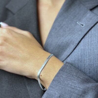 Βραχιόλι Stainless Steel Αλυσίδα Μαλακή φίδι