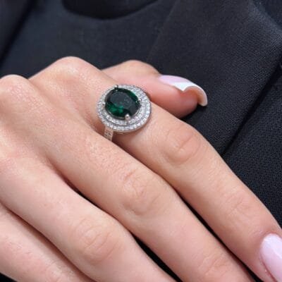 Δαχτυλίδι Ασήμι 925° Μονόπετρο με ζιργκόν και πέτρα